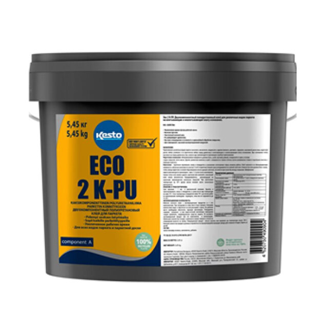 Клей Kesto Eco 2 K-PU (смола 5,45 кг + отвердитель 0,55 кг)
